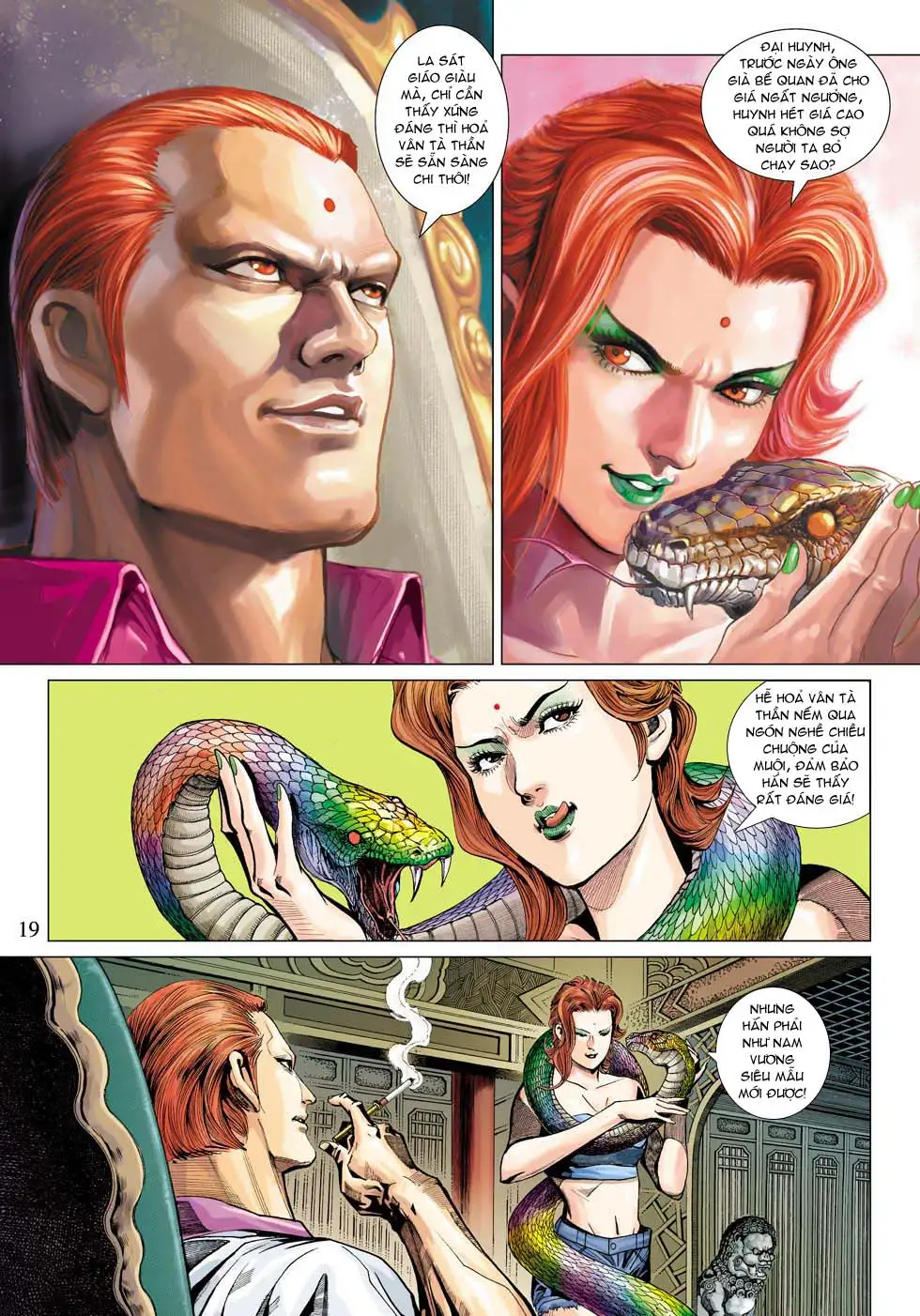 Truyện Tranh Tân Tác Long Hổ Môn trang 4