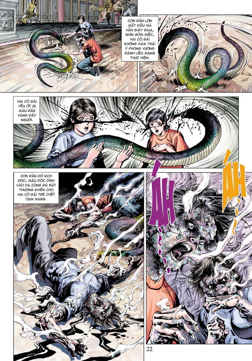 Truyện Tranh Tân Tác Long Hổ Môn trang 4