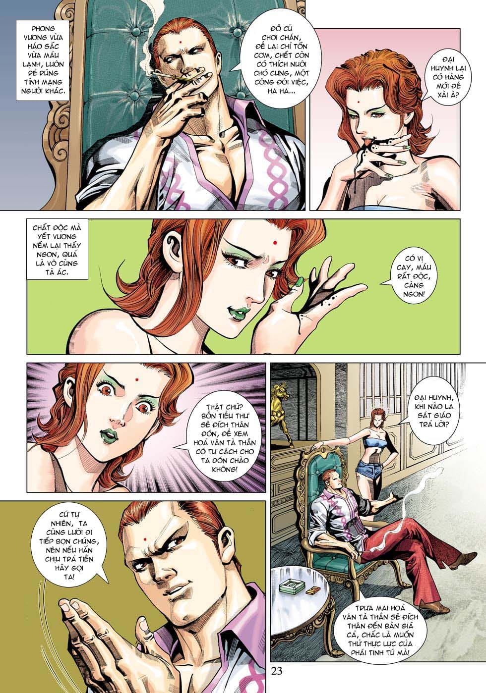 Truyện Tranh Tân Tác Long Hổ Môn trang 4