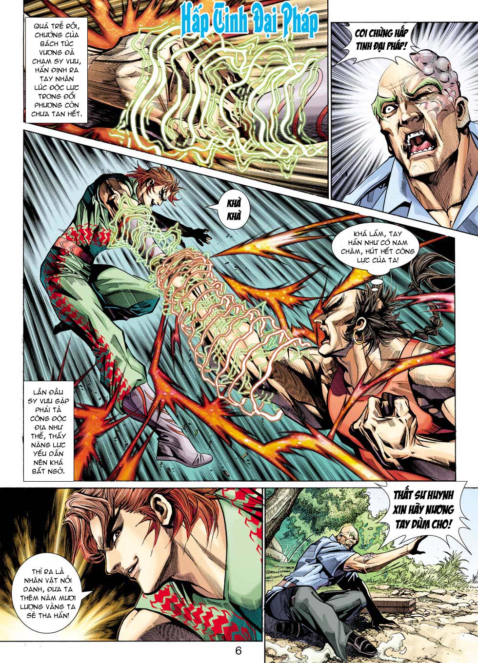 Truyện Tranh Tân Tác Long Hổ Môn trang 4