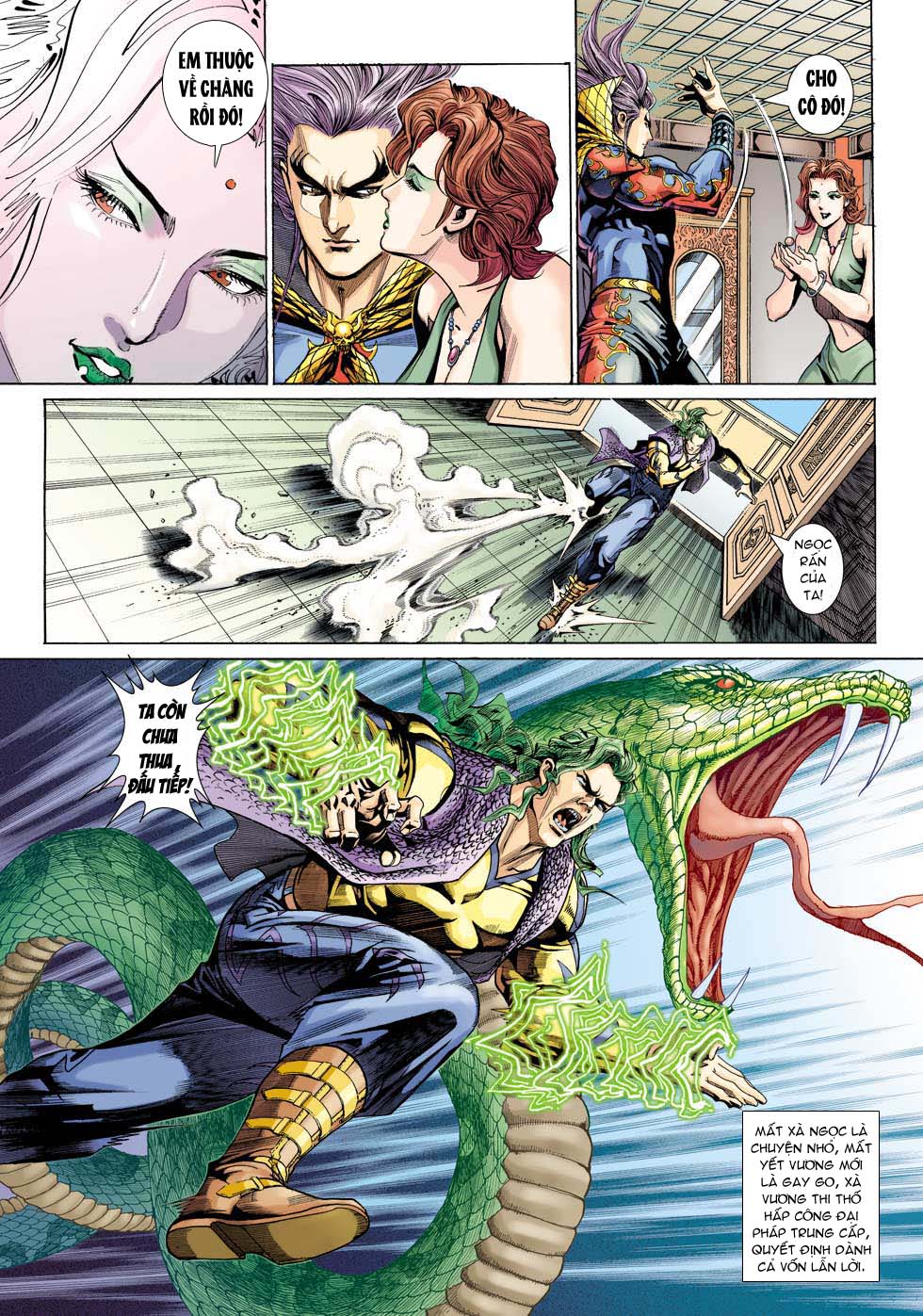 Truyện Tranh Tân Tác Long Hổ Môn trang 4