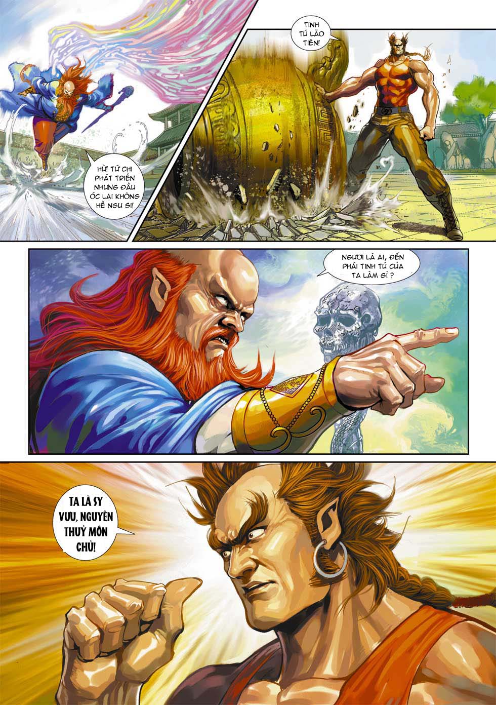 Truyện Tranh Tân Tác Long Hổ Môn trang 4