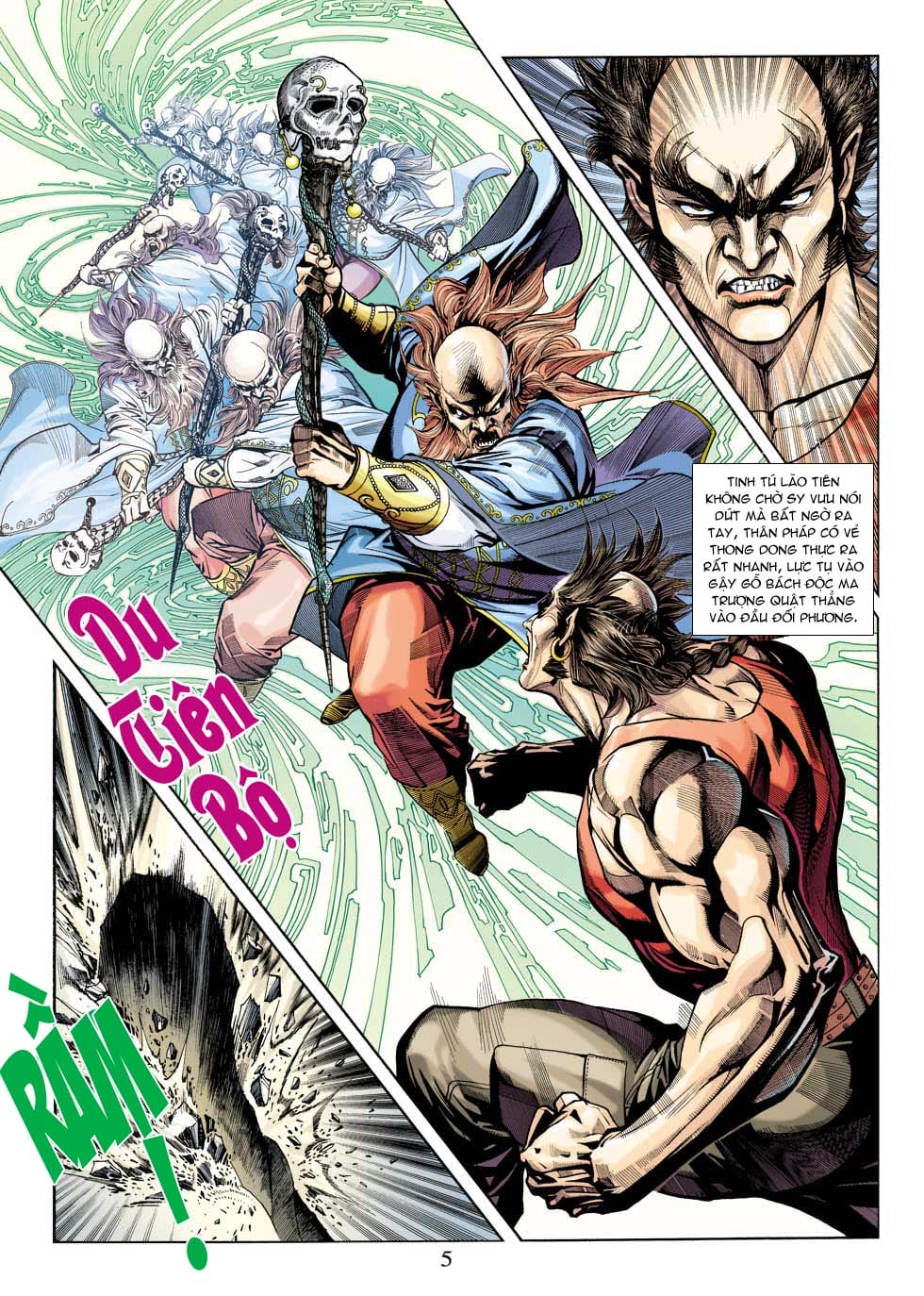 Truyện Tranh Tân Tác Long Hổ Môn trang 4