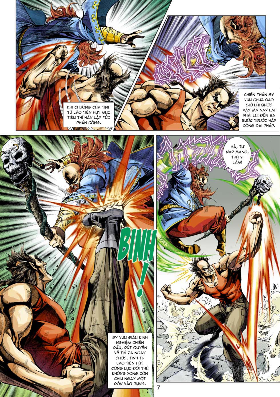 Truyện Tranh Tân Tác Long Hổ Môn trang 4