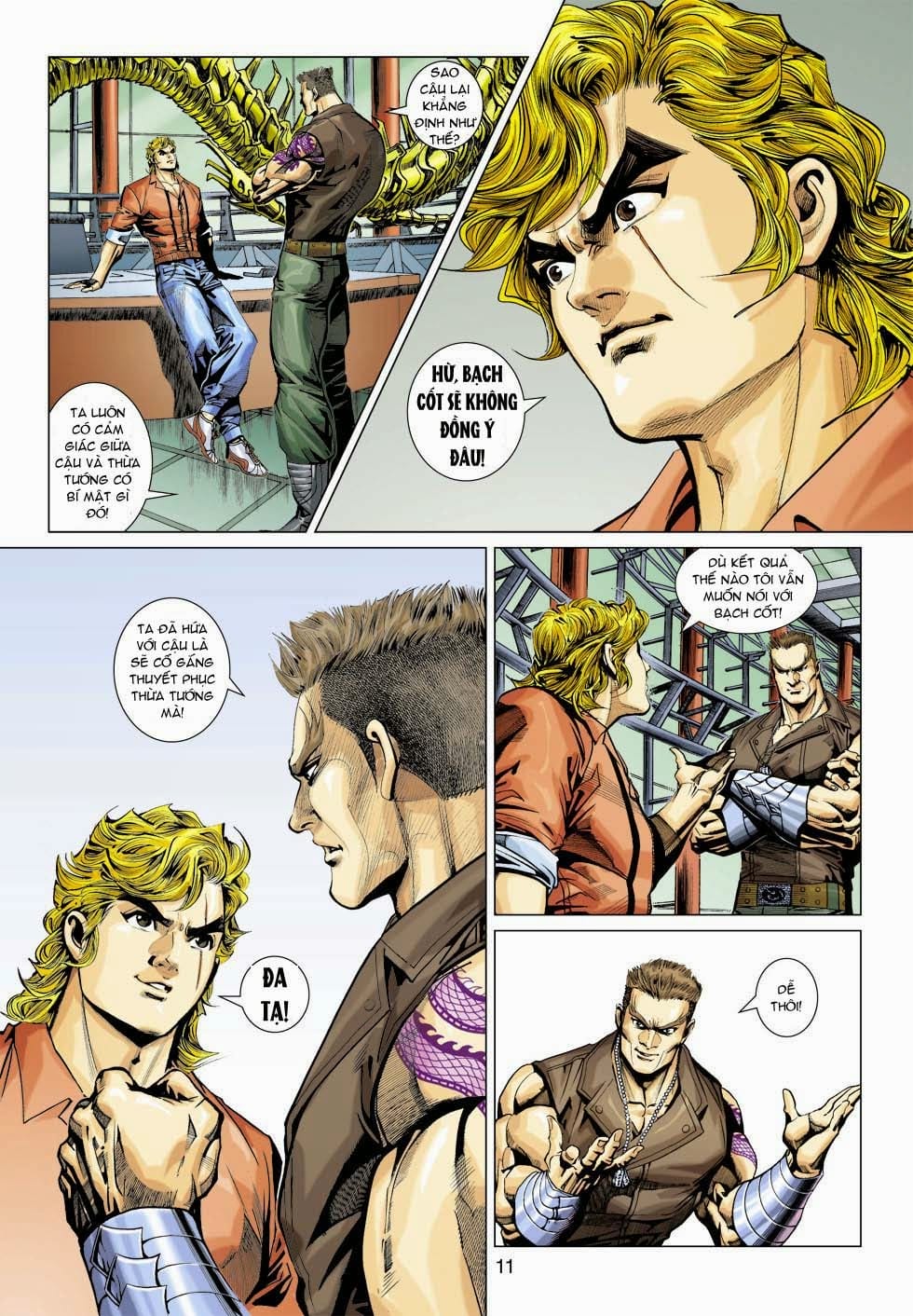 Truyện Tranh Tân Tác Long Hổ Môn trang 4