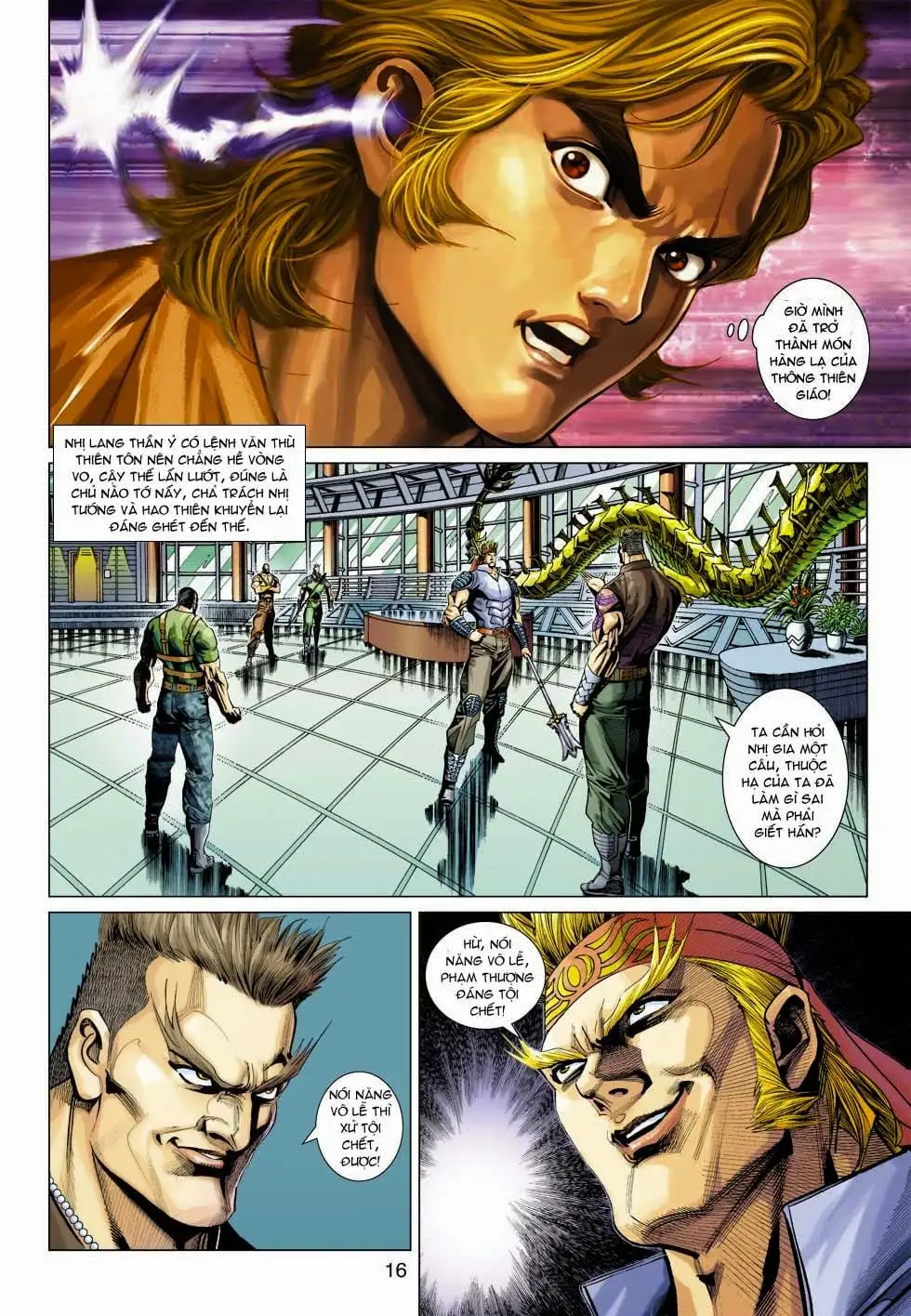 Truyện Tranh Tân Tác Long Hổ Môn trang 4