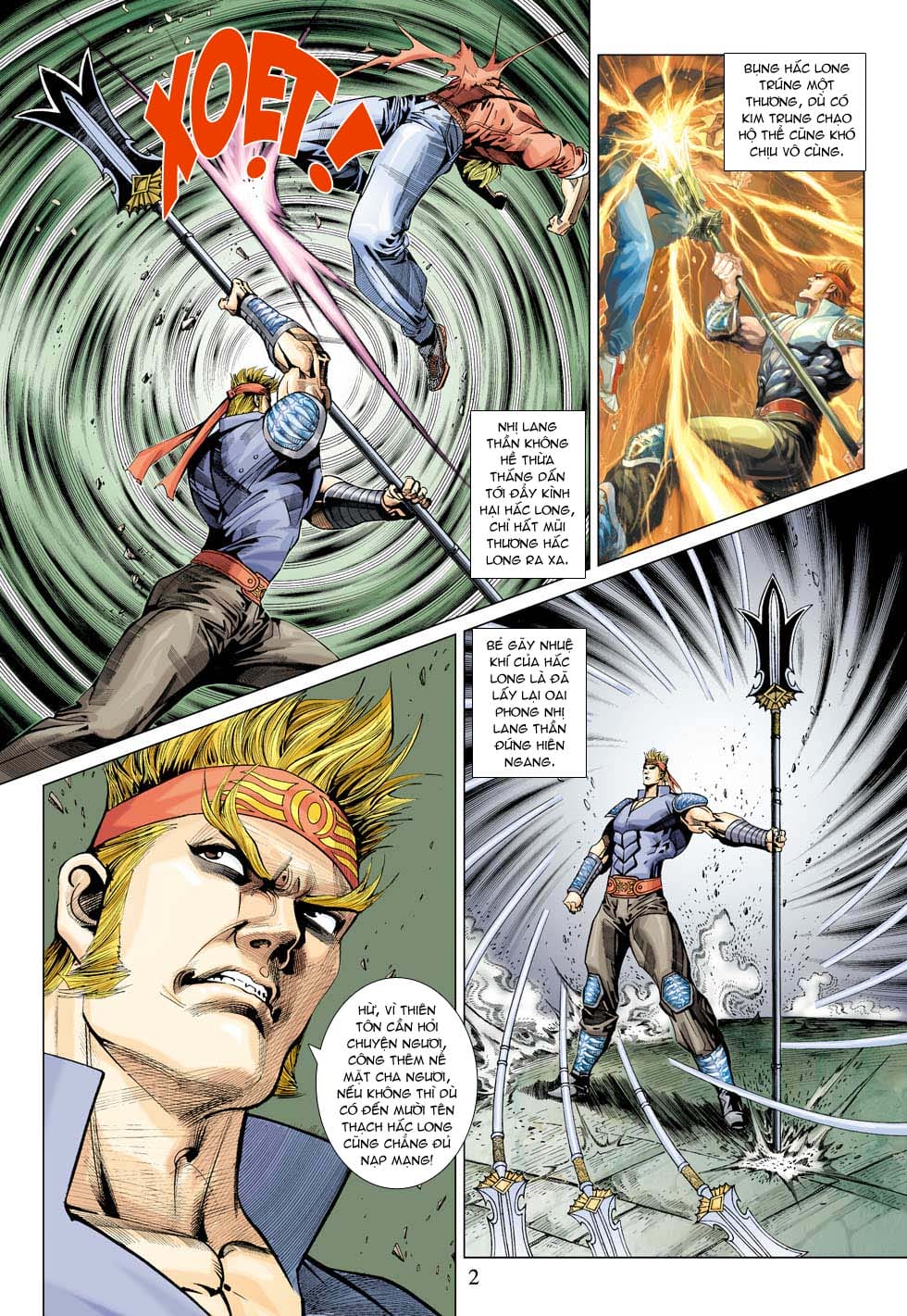 Truyện Tranh Tân Tác Long Hổ Môn trang 4
