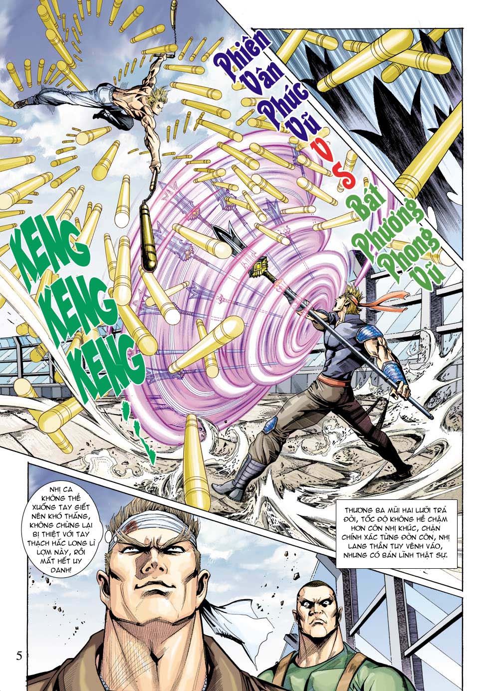 Truyện Tranh Tân Tác Long Hổ Môn trang 4