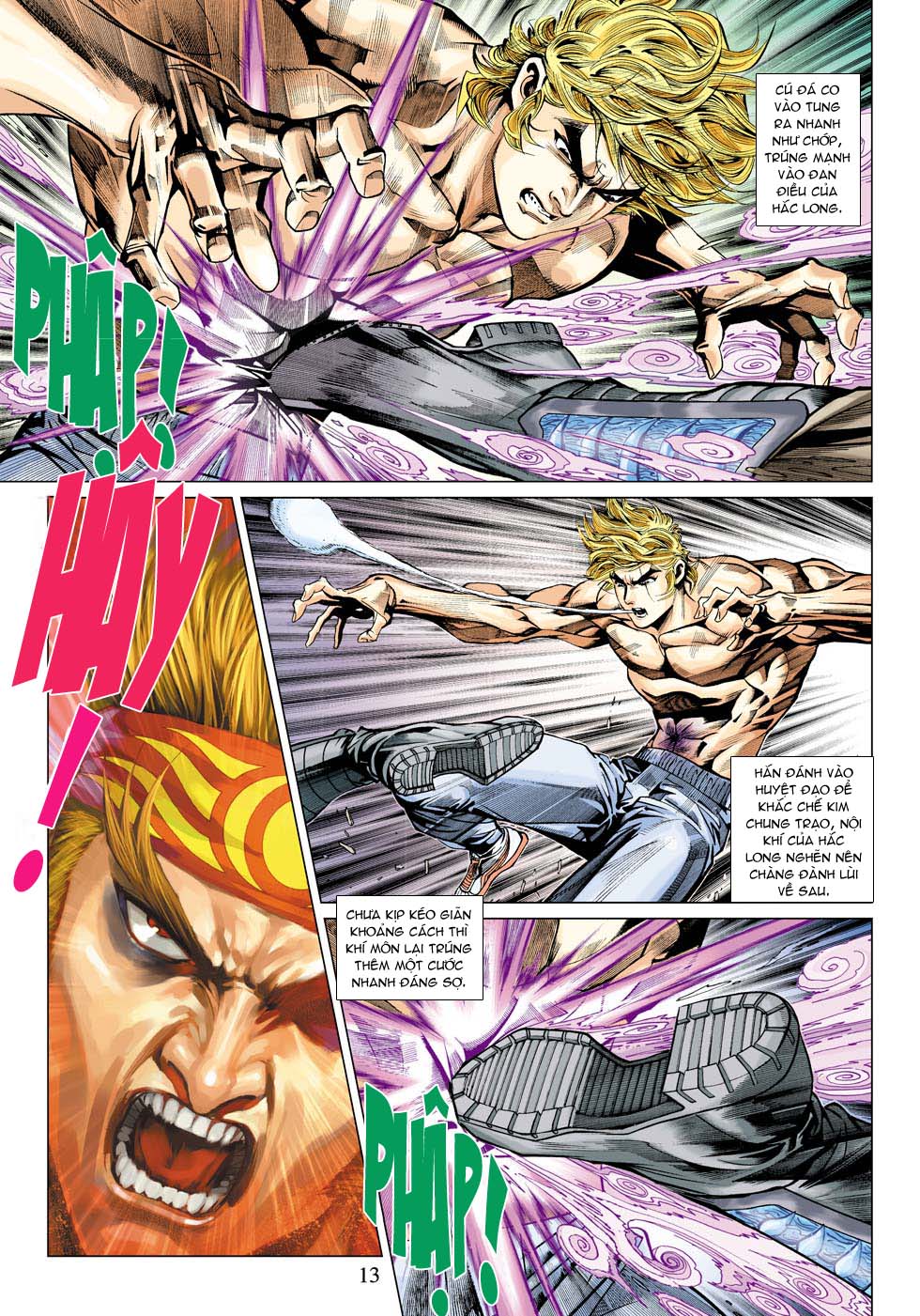 Truyện Tranh Tân Tác Long Hổ Môn trang 4