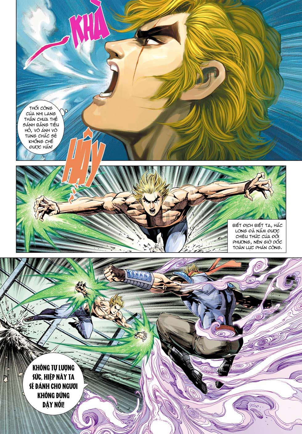 Truyện Tranh Tân Tác Long Hổ Môn trang 4