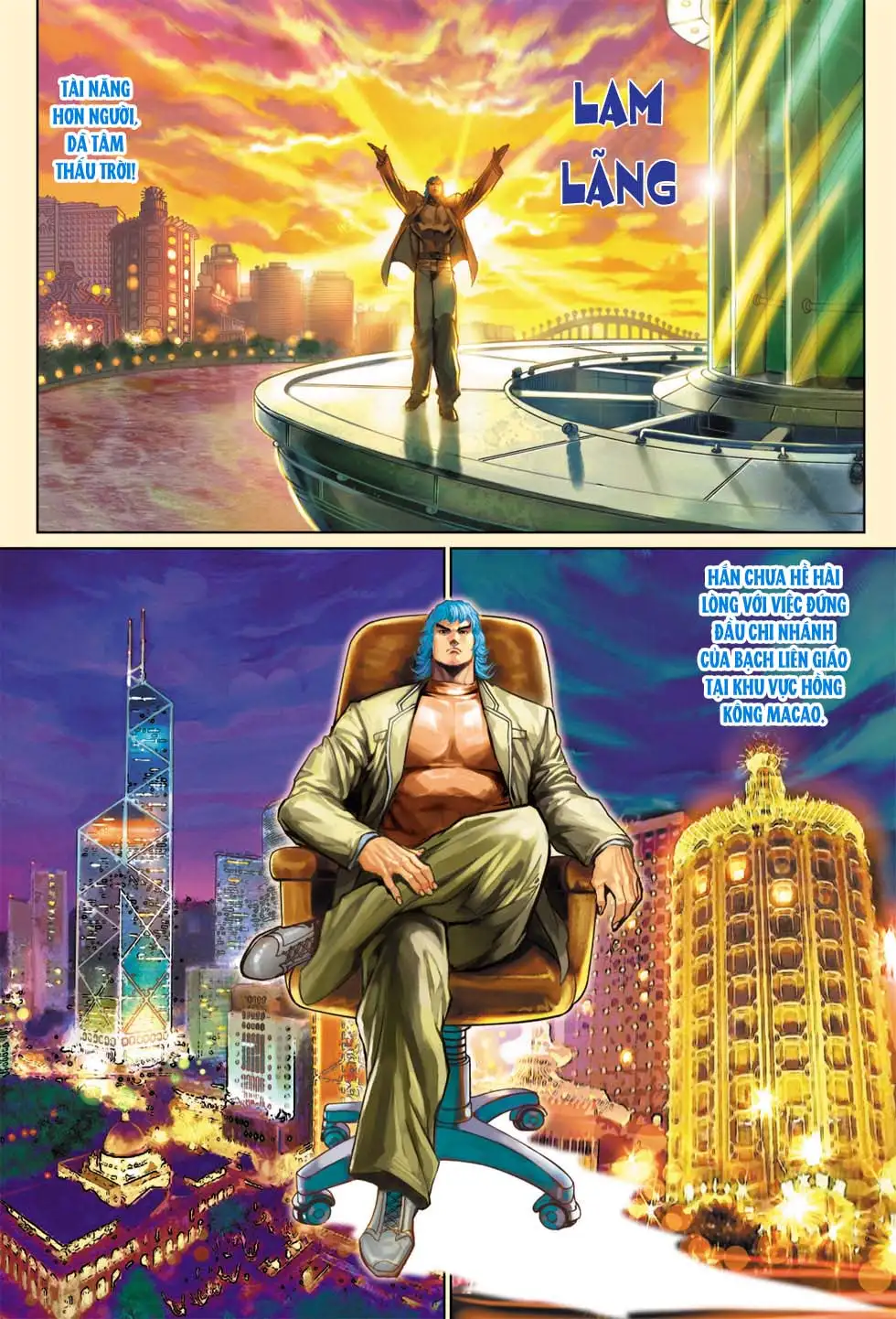 Truyện Tranh Tân Tác Long Hổ Môn trang 4