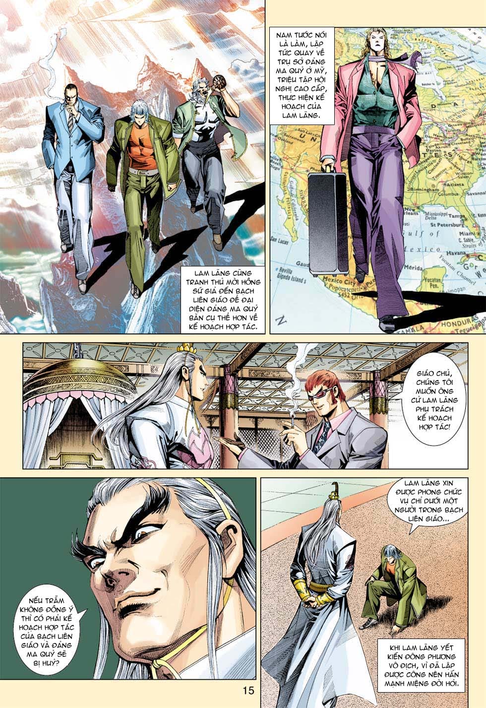 Truyện Tranh Tân Tác Long Hổ Môn trang 4