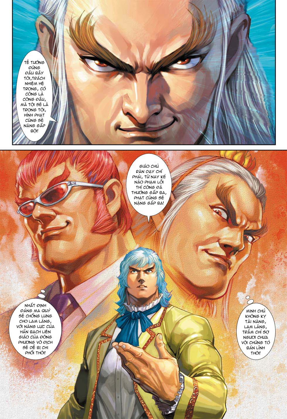 Truyện Tranh Tân Tác Long Hổ Môn trang 4