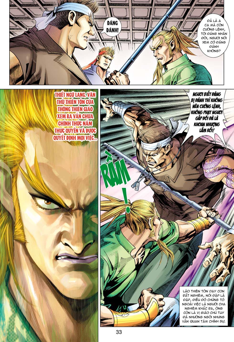 Truyện Tranh Tân Tác Long Hổ Môn trang 4