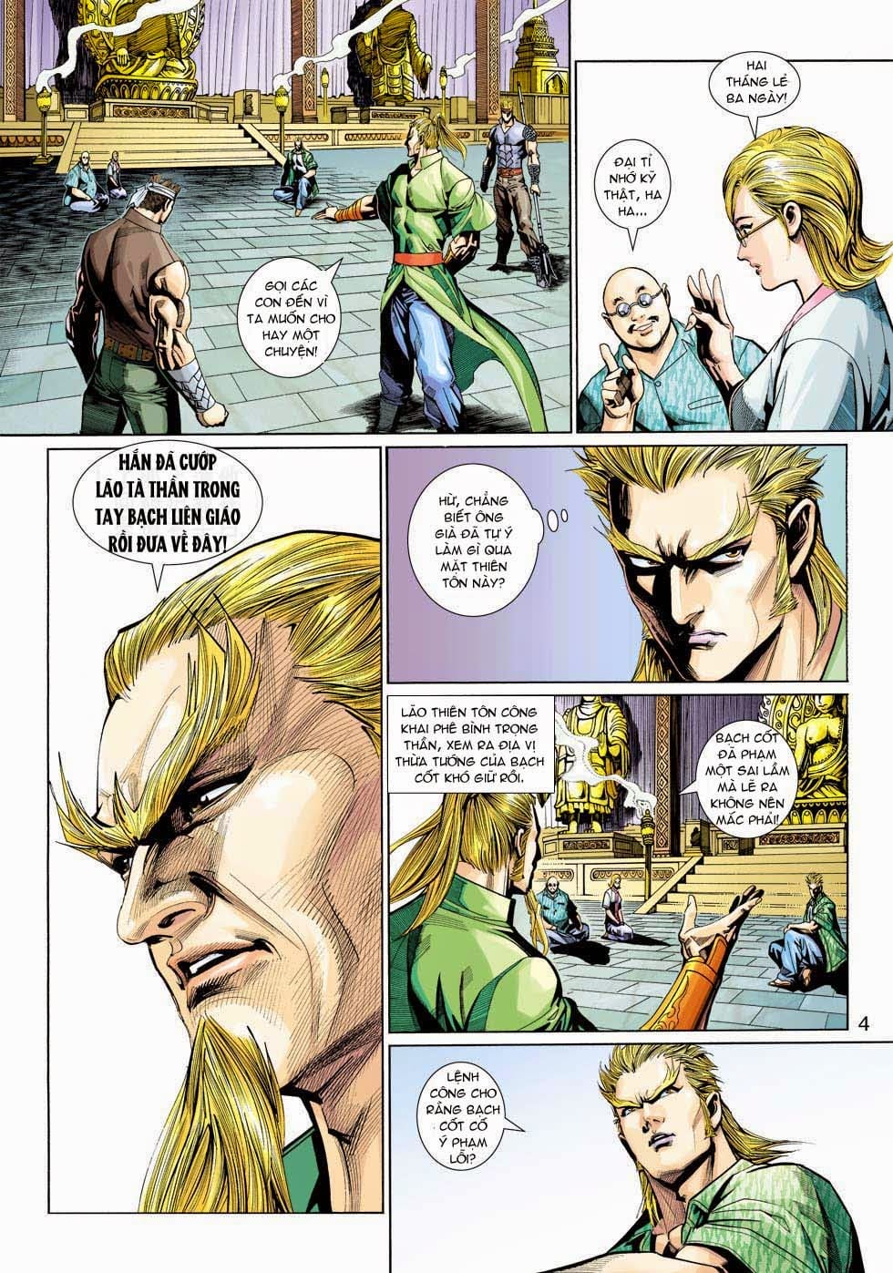 Truyện Tranh Tân Tác Long Hổ Môn trang 4