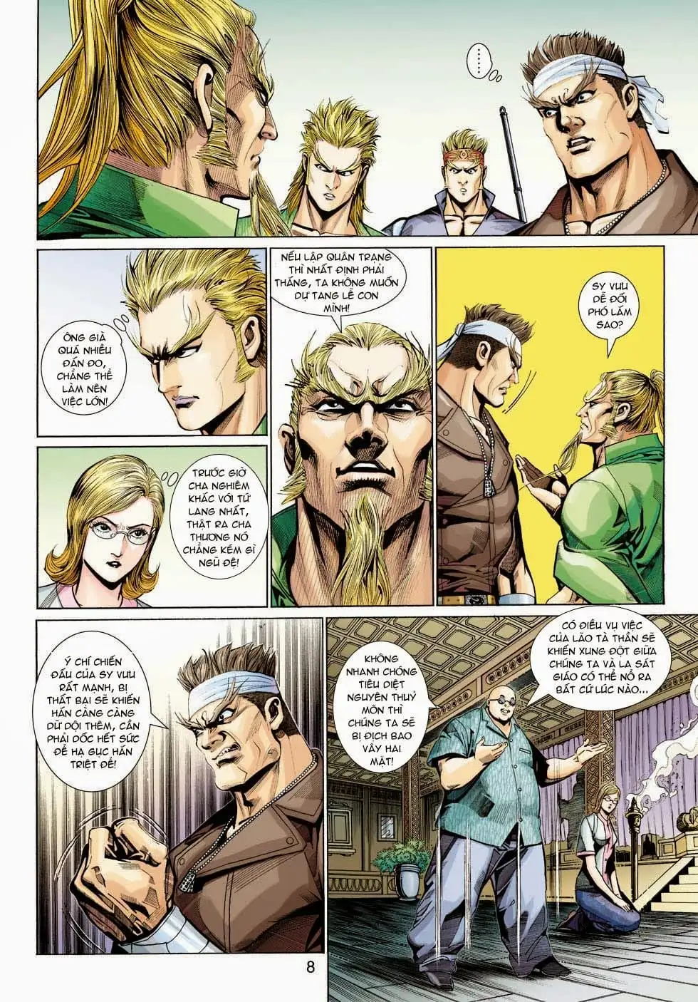 Truyện Tranh Tân Tác Long Hổ Môn trang 4