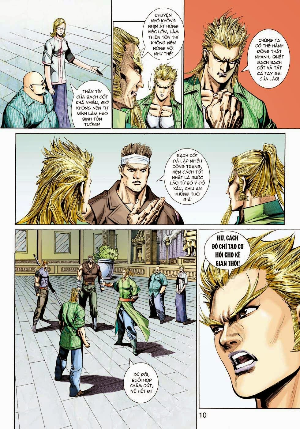 Truyện Tranh Tân Tác Long Hổ Môn trang 4