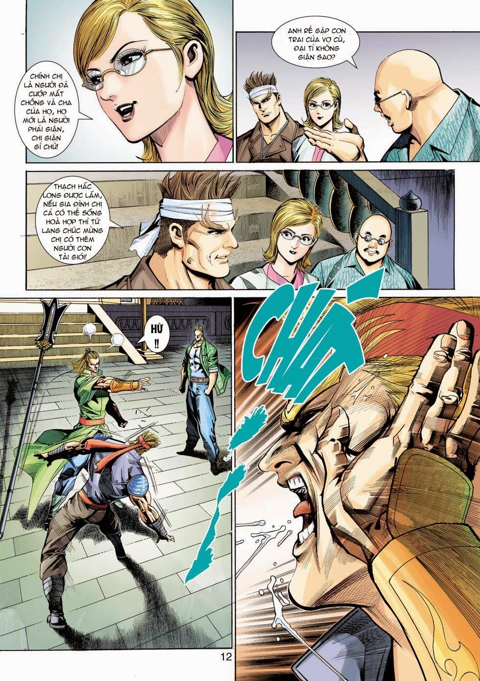 Truyện Tranh Tân Tác Long Hổ Môn trang 4