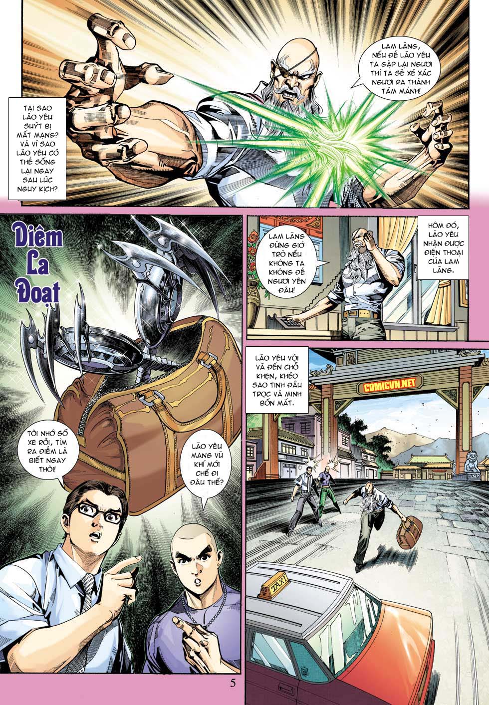 Truyện Tranh Tân Tác Long Hổ Môn trang 4