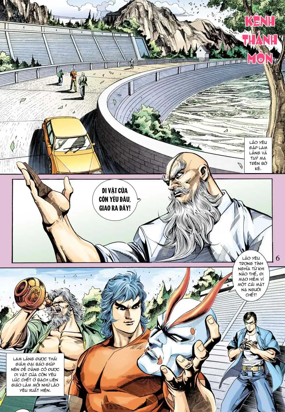 Truyện Tranh Tân Tác Long Hổ Môn trang 4