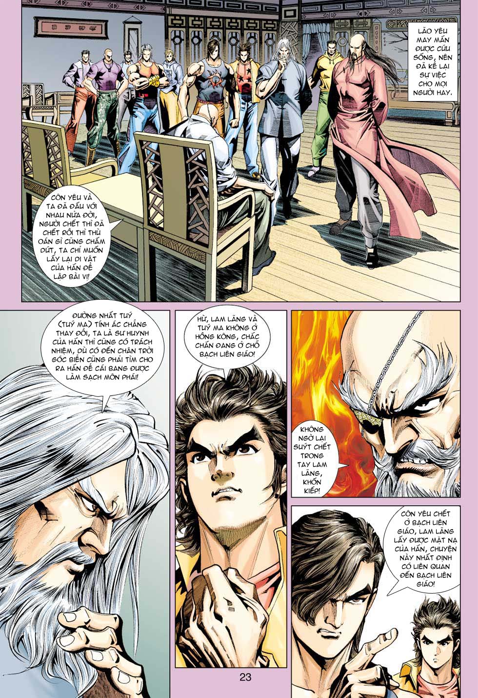 Truyện Tranh Tân Tác Long Hổ Môn trang 4