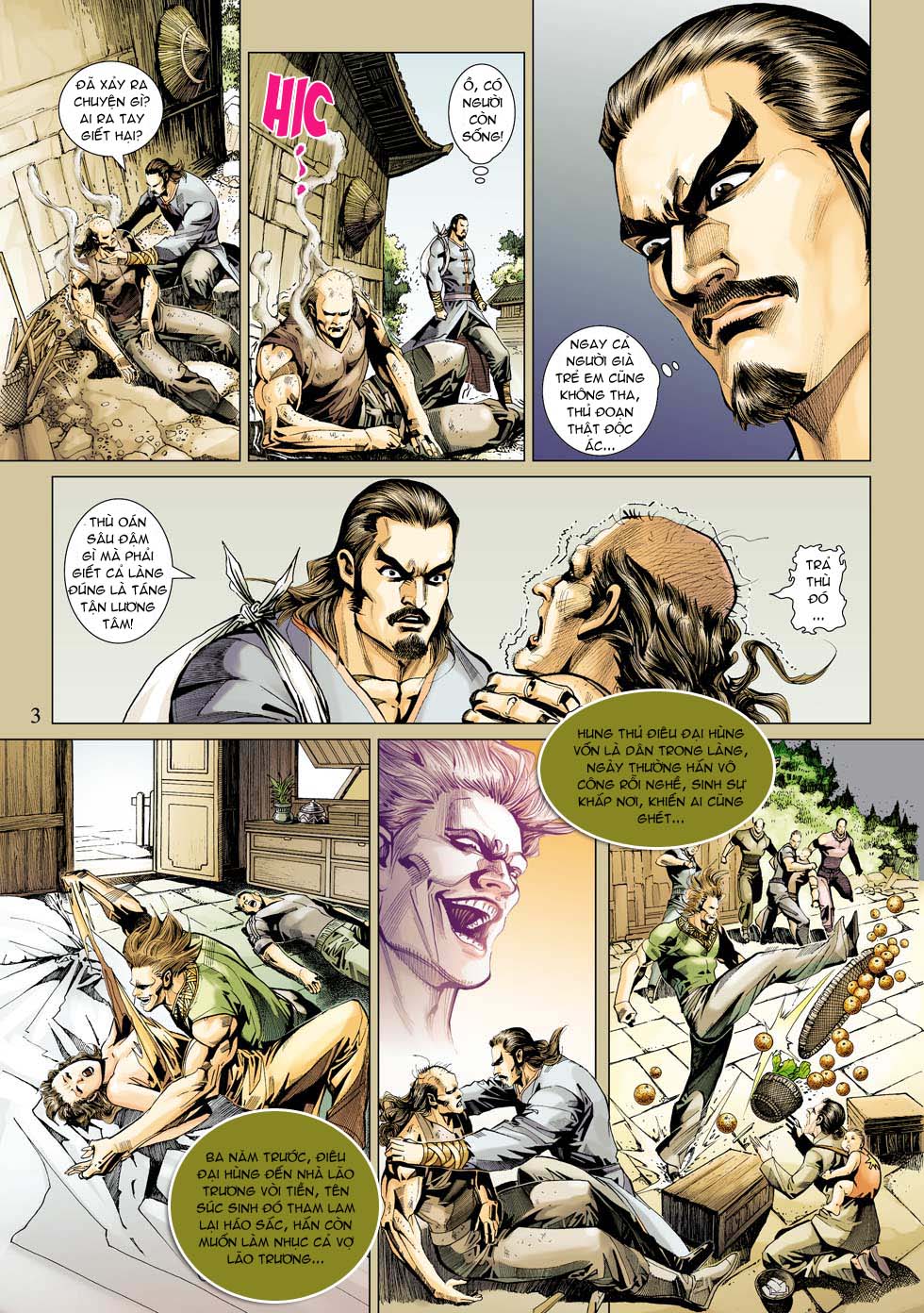 Truyện Tranh Tân Tác Long Hổ Môn trang 4