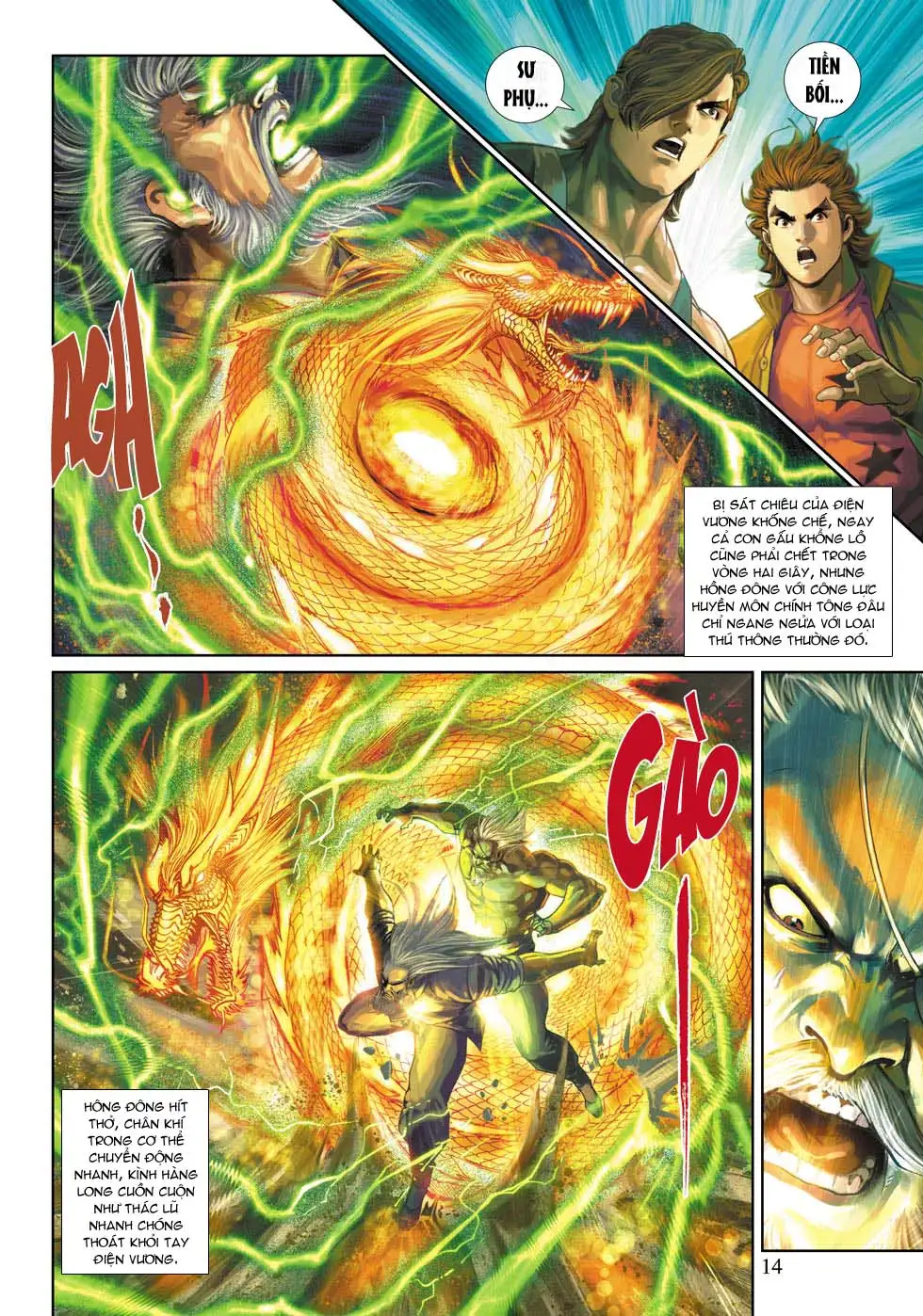 Truyện Tranh Tân Tác Long Hổ Môn trang 4