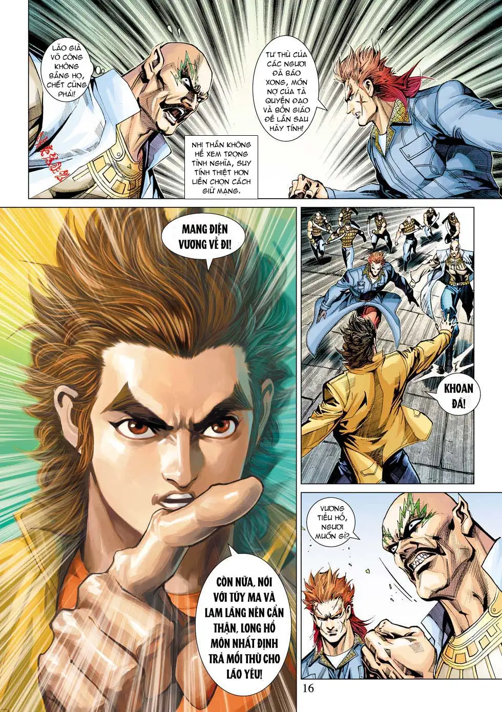 Truyện Tranh Tân Tác Long Hổ Môn trang 4