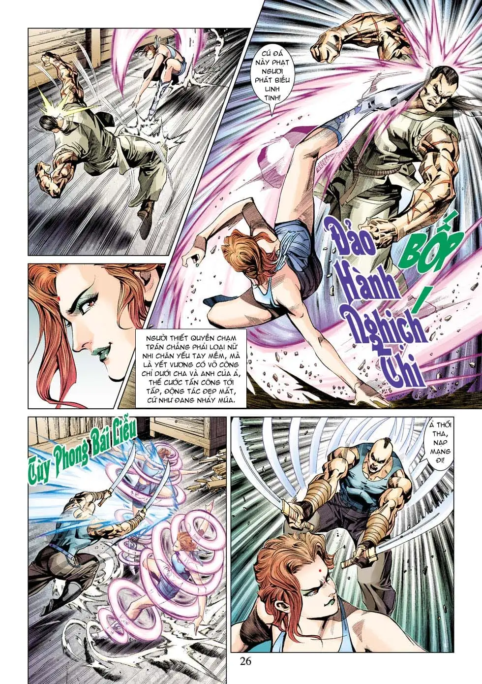 Truyện Tranh Tân Tác Long Hổ Môn trang 4