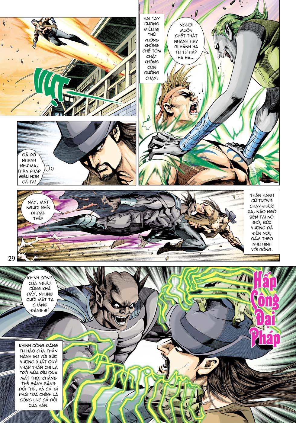 Truyện Tranh Tân Tác Long Hổ Môn trang 4