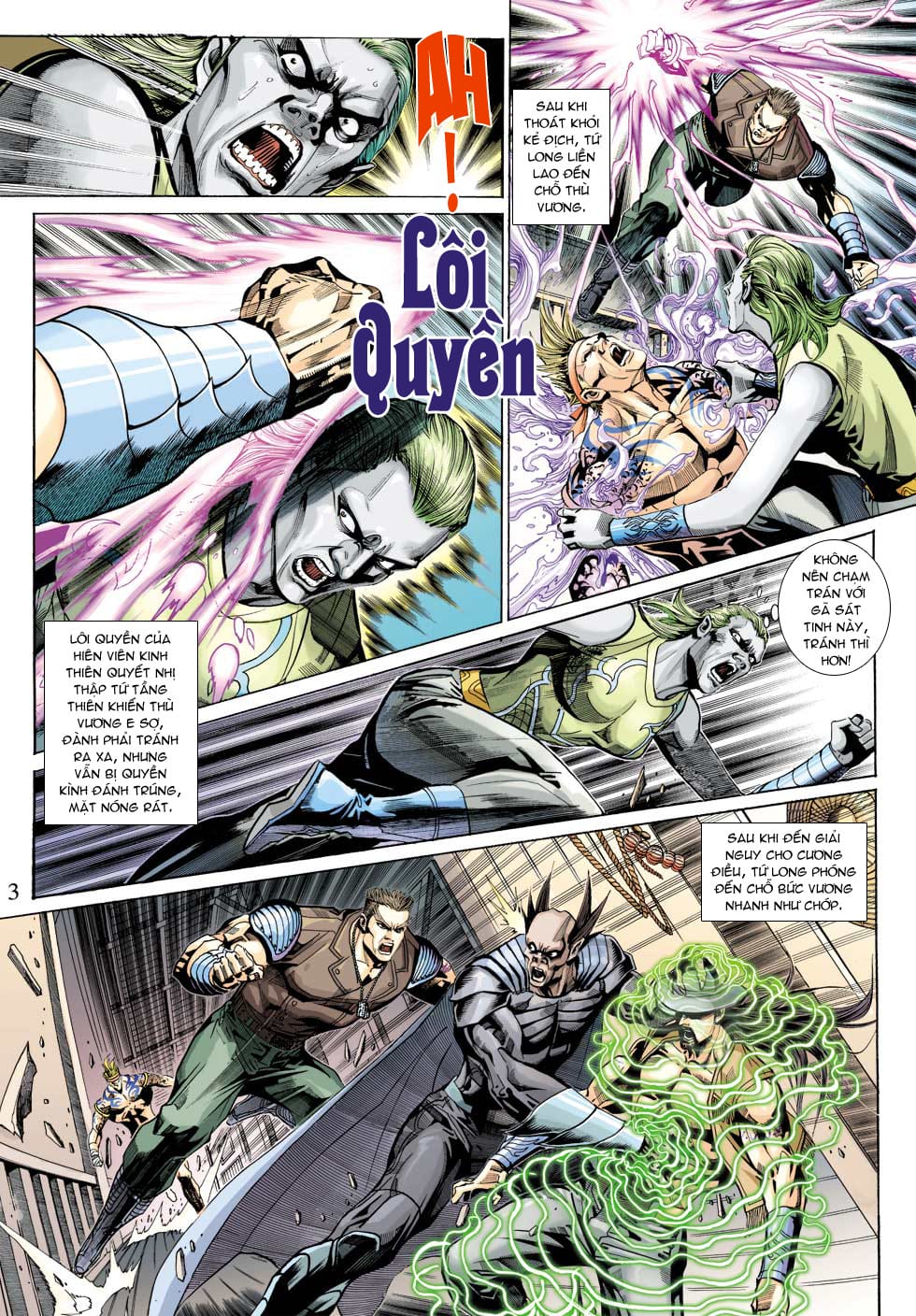Truyện Tranh Tân Tác Long Hổ Môn trang 4