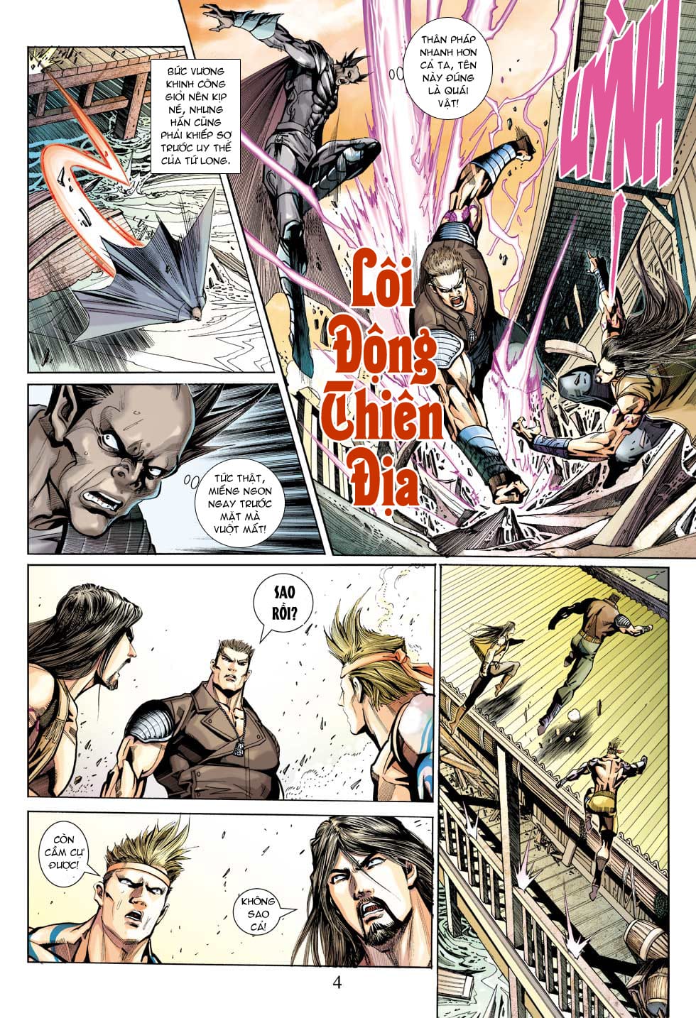 Truyện Tranh Tân Tác Long Hổ Môn trang 4