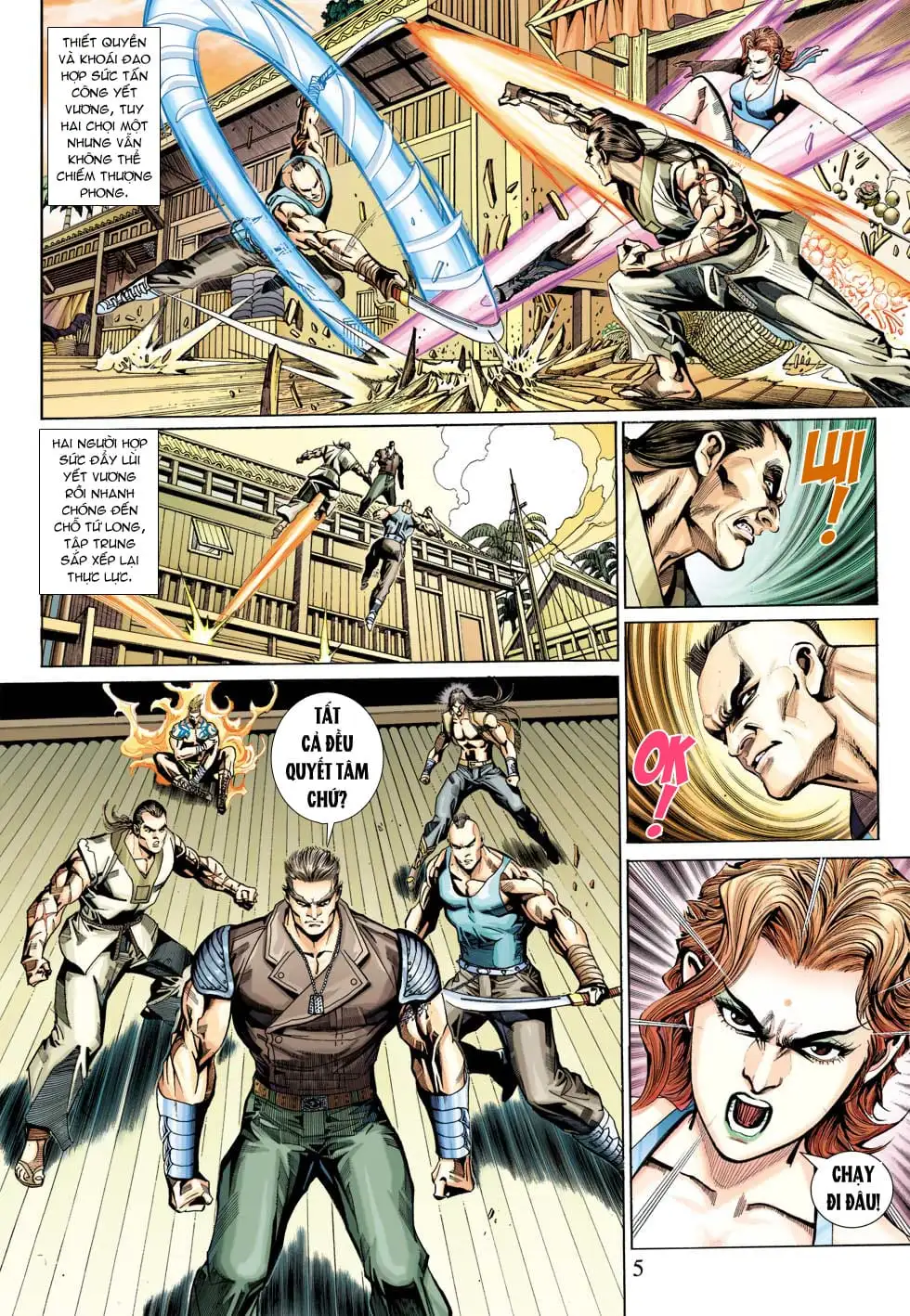 Truyện Tranh Tân Tác Long Hổ Môn trang 4