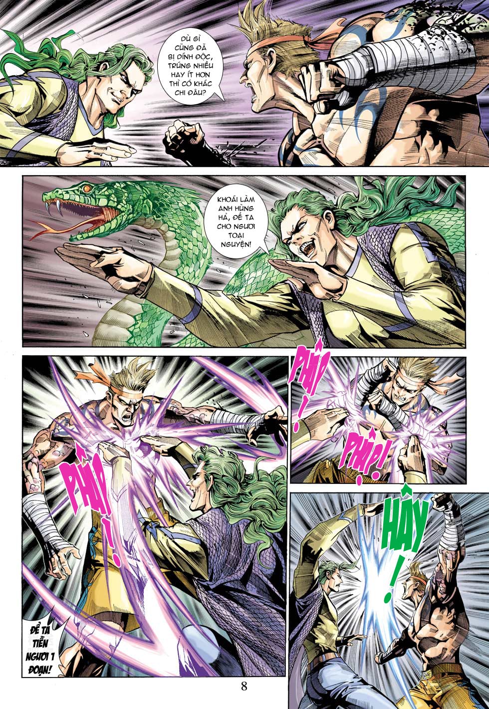 Truyện Tranh Tân Tác Long Hổ Môn trang 4