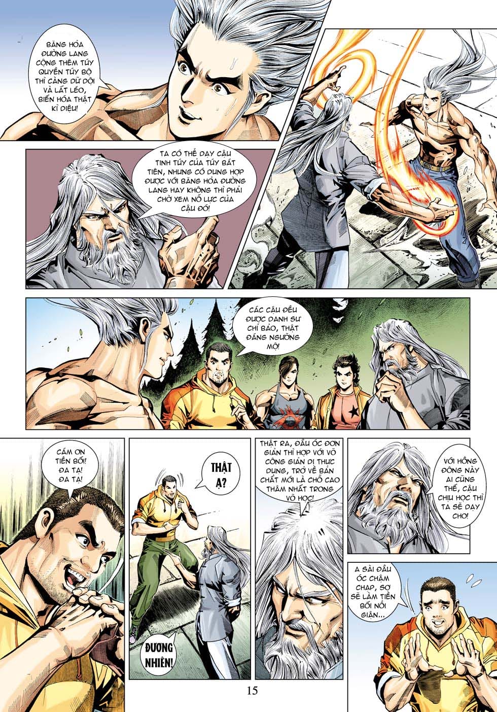 Truyện Tranh Tân Tác Long Hổ Môn trang 4