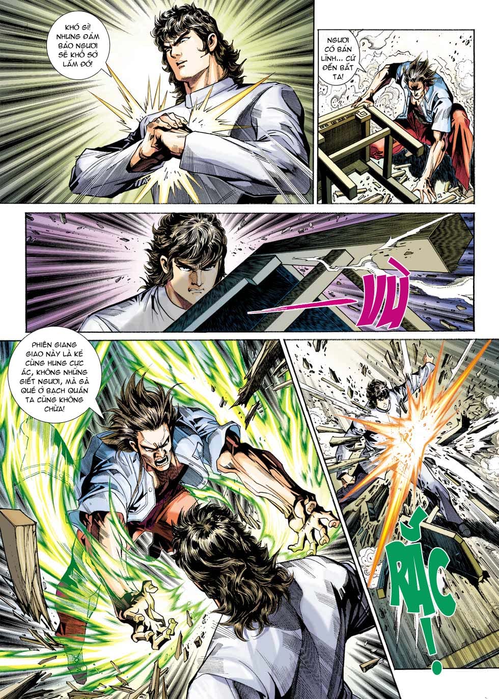 Truyện Tranh Tân Tác Long Hổ Môn trang 4