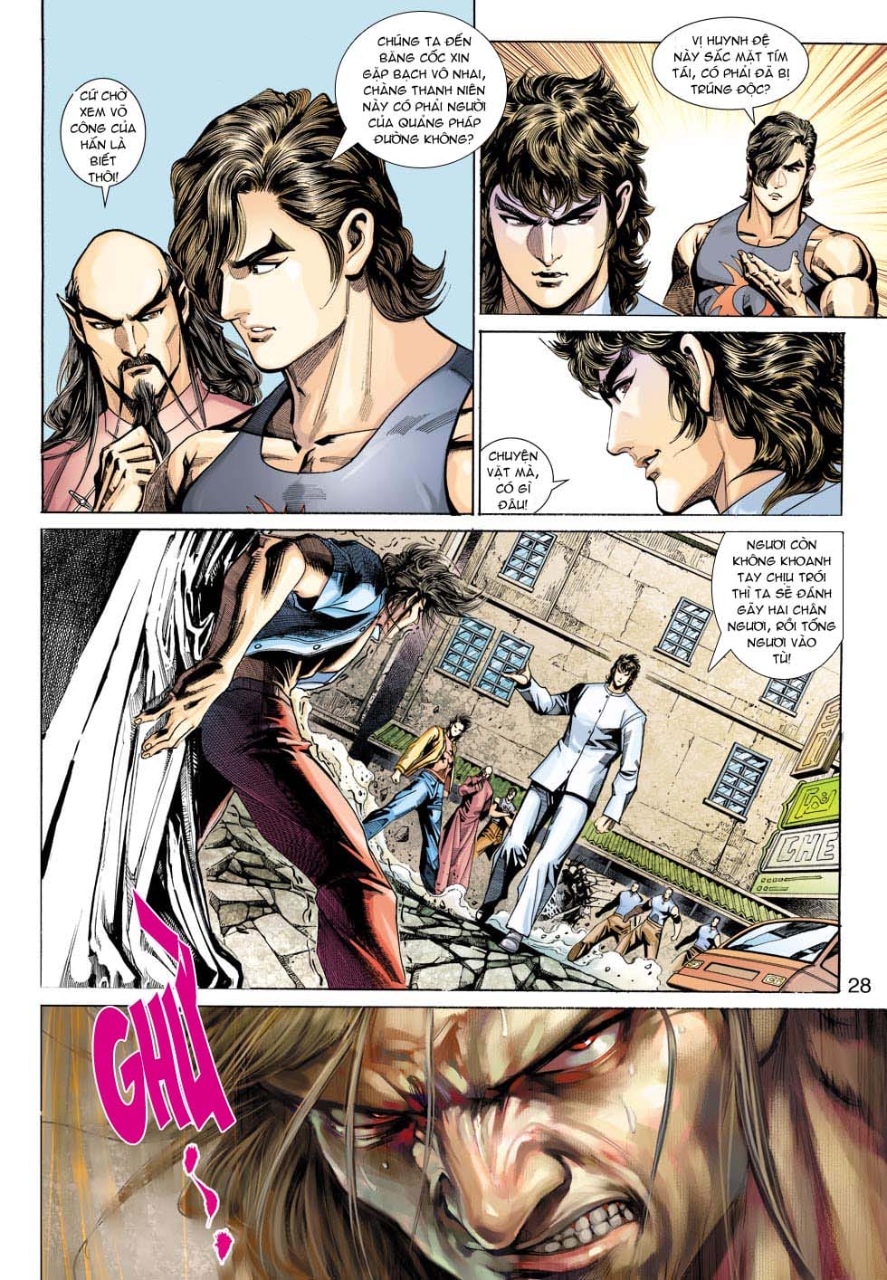 Truyện Tranh Tân Tác Long Hổ Môn trang 4