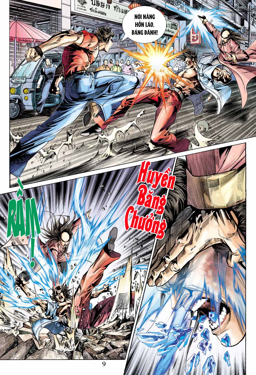 Truyện Tranh Tân Tác Long Hổ Môn trang 4