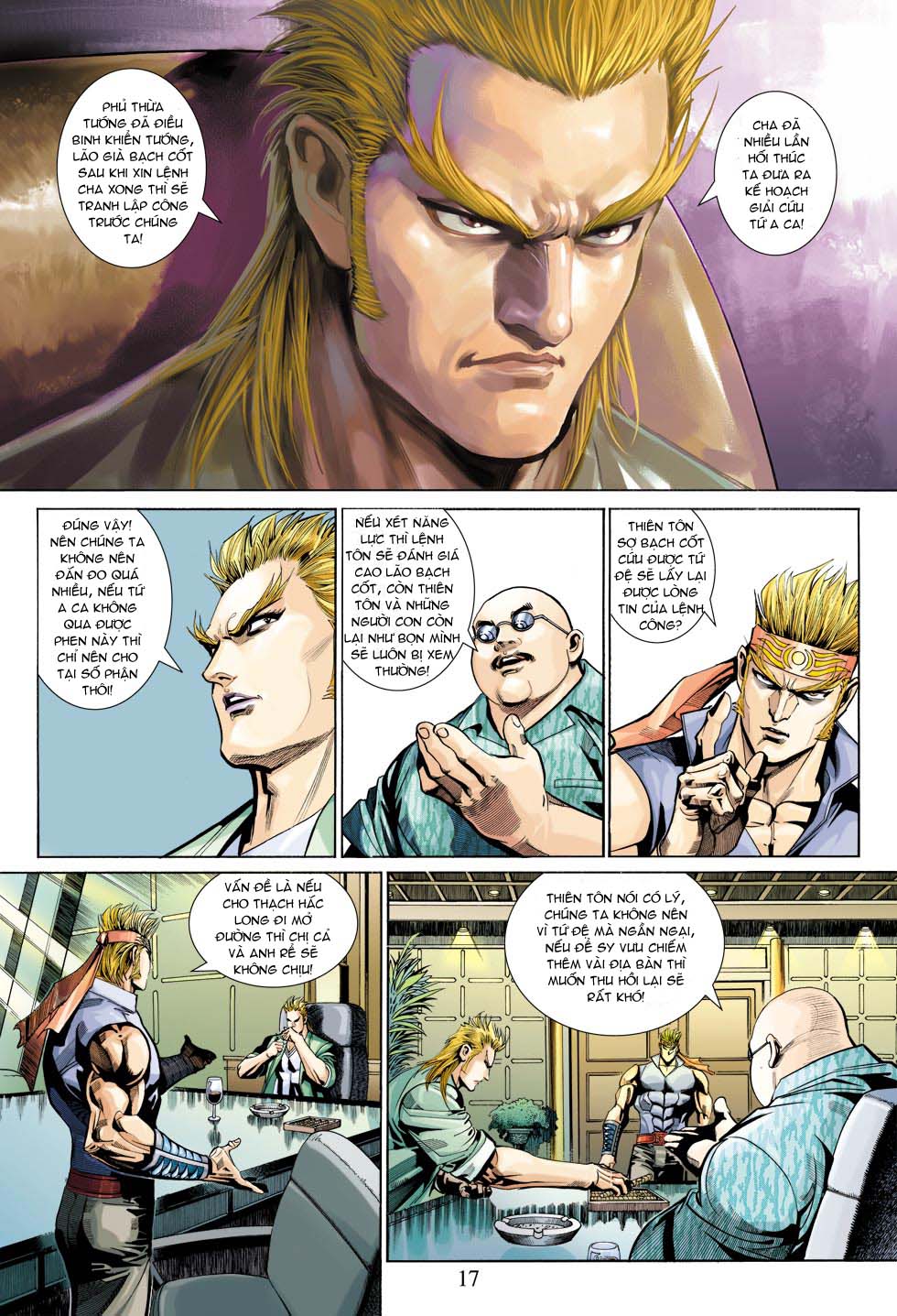 Truyện Tranh Tân Tác Long Hổ Môn trang 4