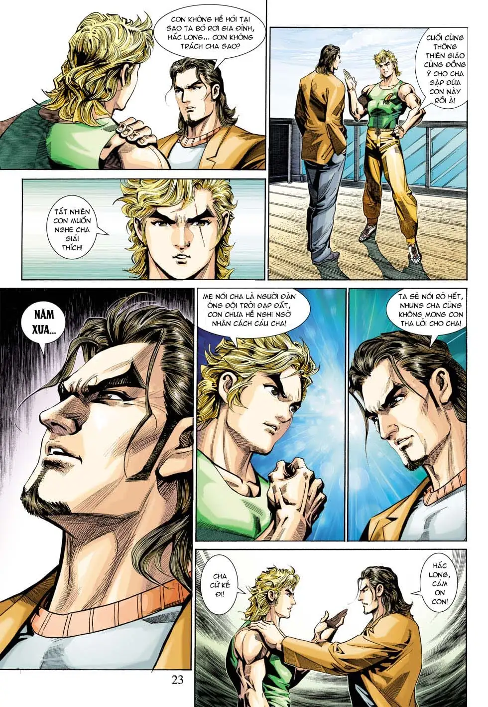 Truyện Tranh Tân Tác Long Hổ Môn trang 4