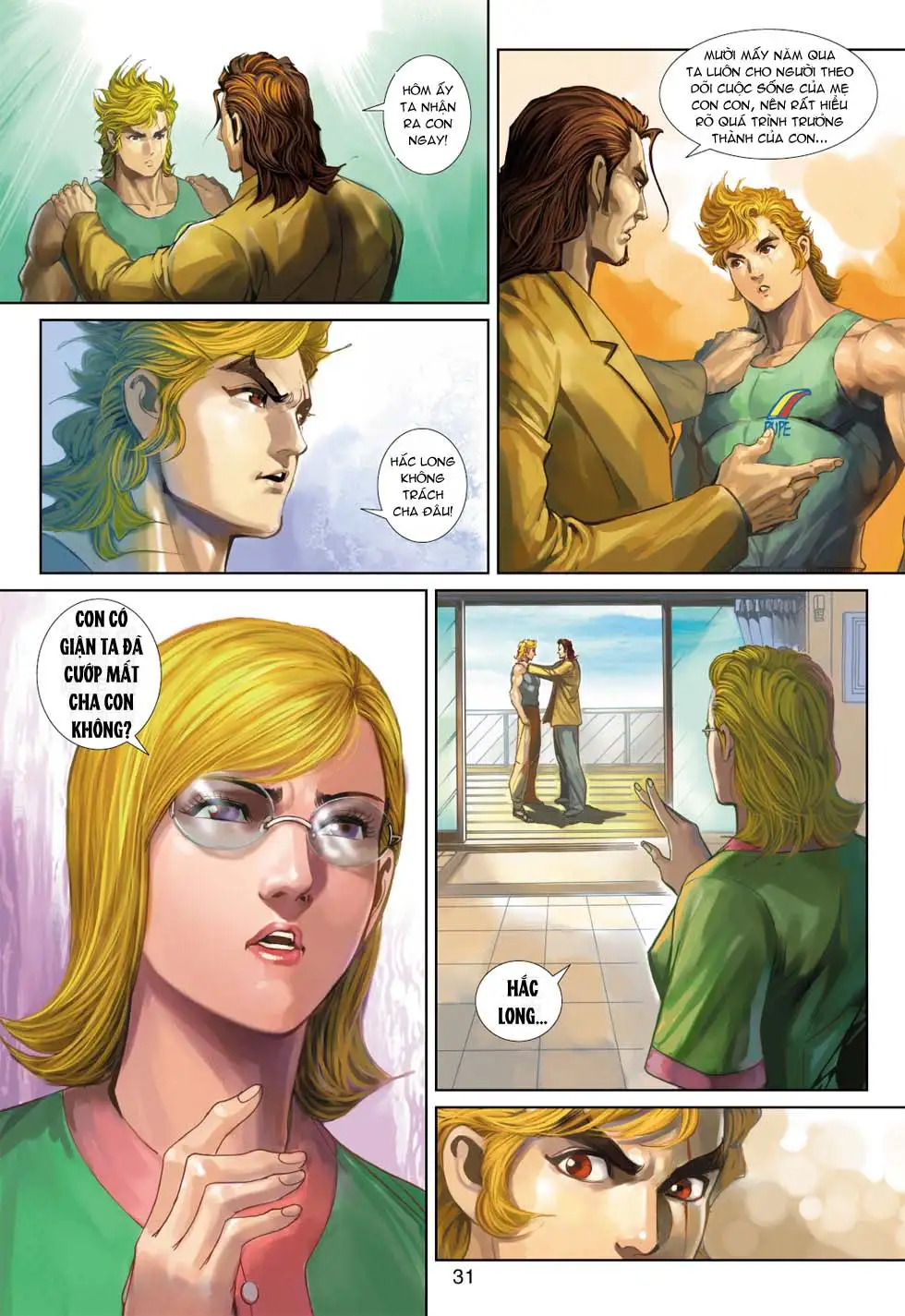 Truyện Tranh Tân Tác Long Hổ Môn trang 4