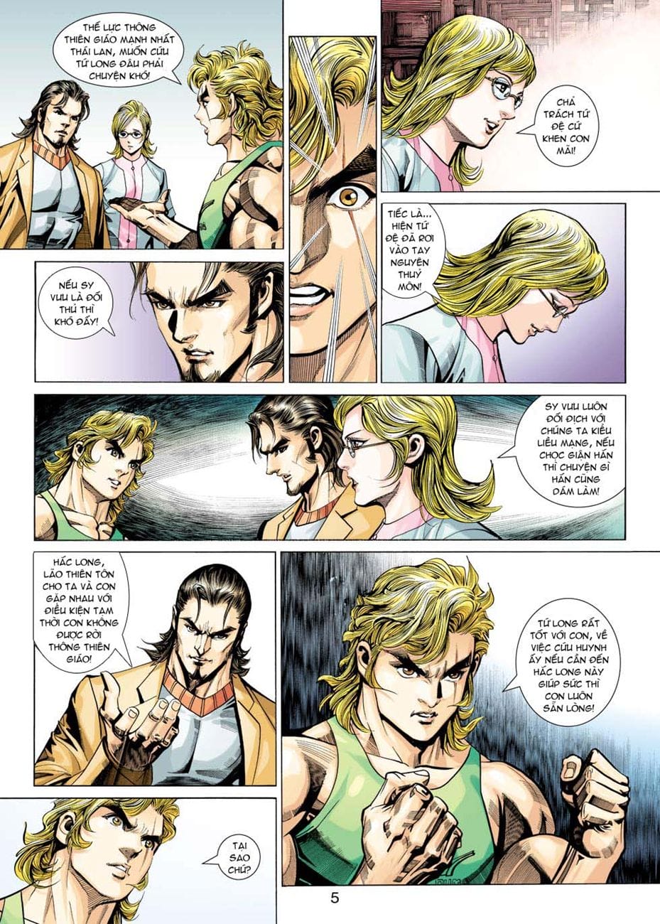 Truyện Tranh Tân Tác Long Hổ Môn trang 4