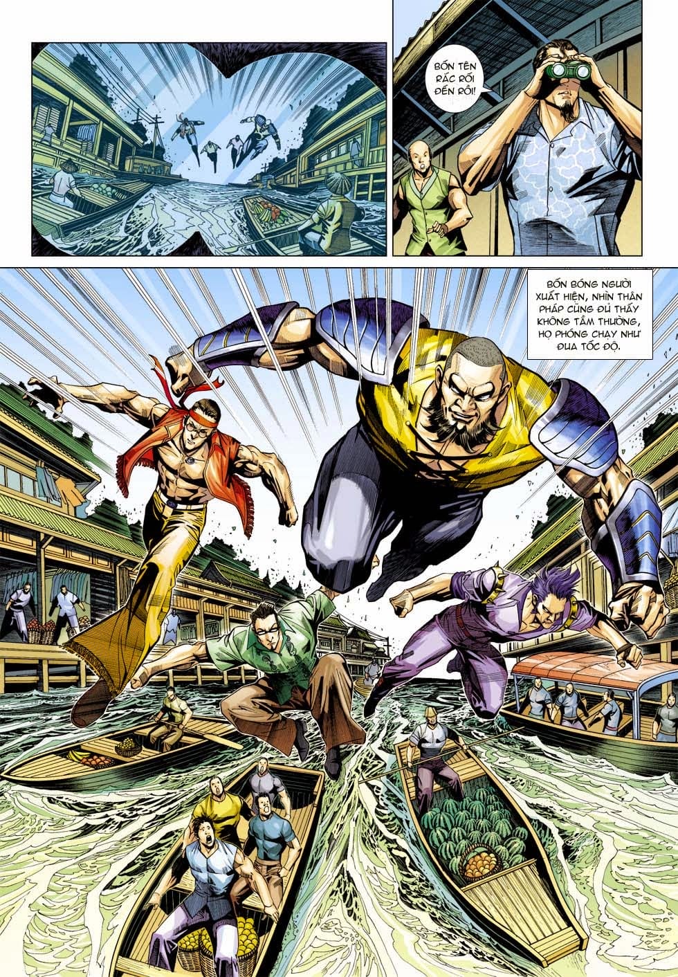 Truyện Tranh Tân Tác Long Hổ Môn trang 4