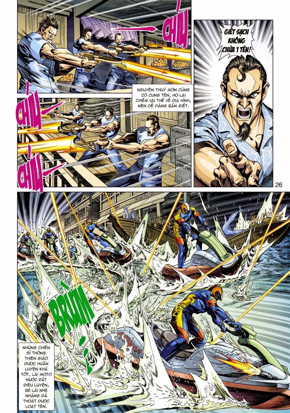 Truyện Tranh Tân Tác Long Hổ Môn trang 4