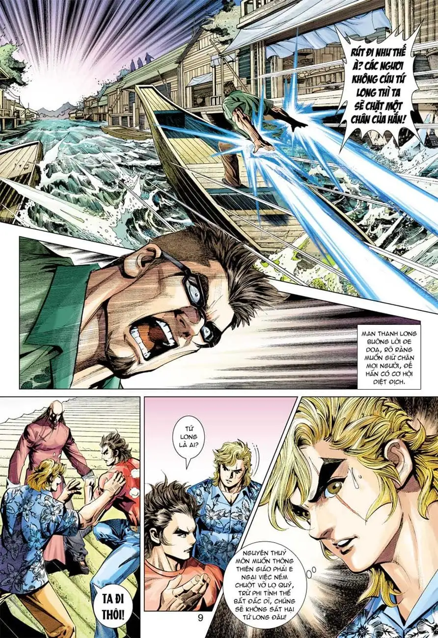 Truyện Tranh Tân Tác Long Hổ Môn trang 4