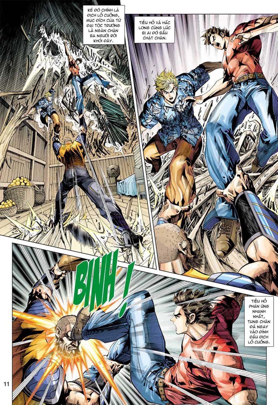 Truyện Tranh Tân Tác Long Hổ Môn trang 4