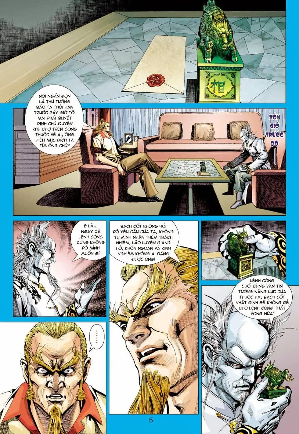 Truyện Tranh Tân Tác Long Hổ Môn trang 4