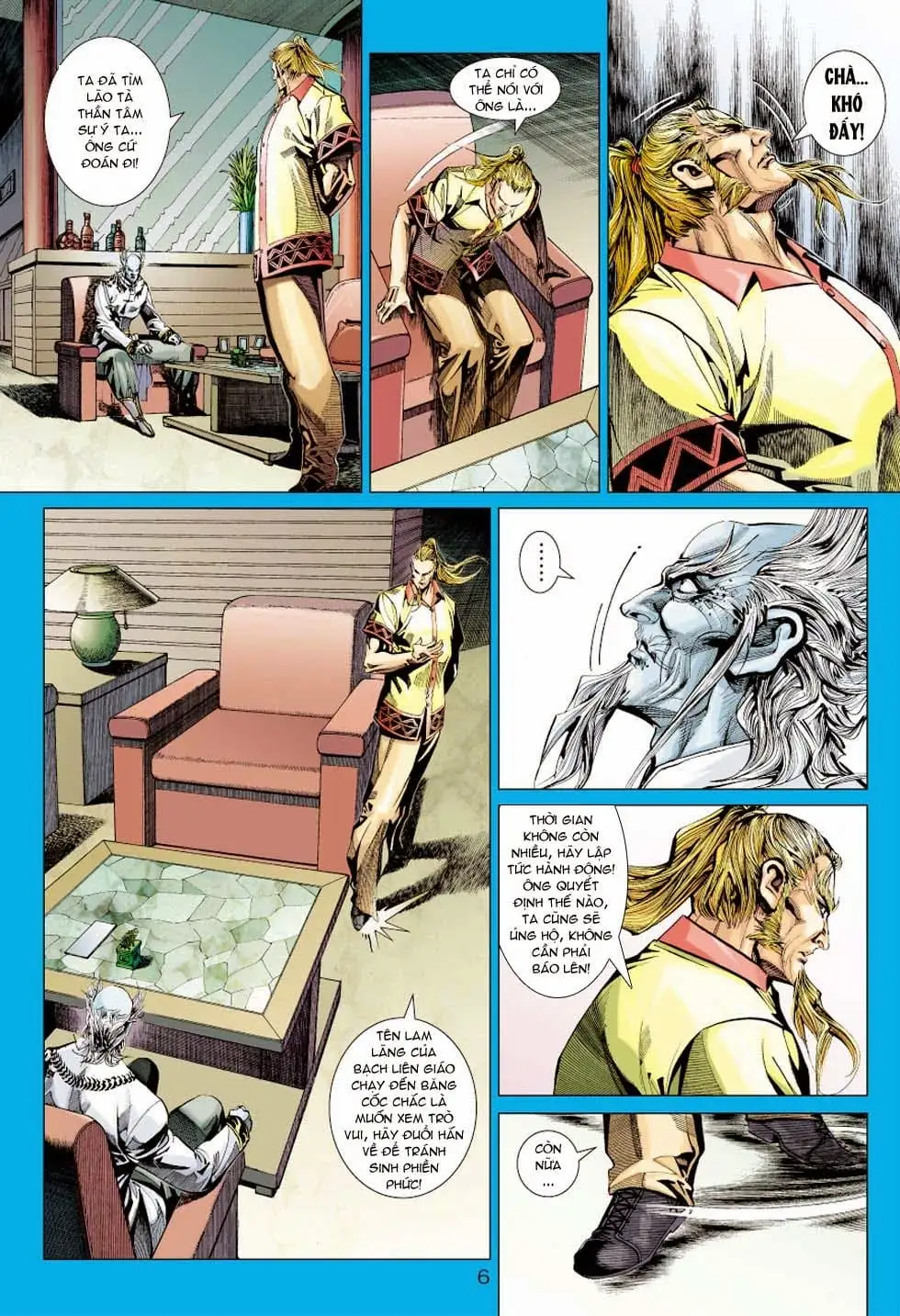 Truyện Tranh Tân Tác Long Hổ Môn trang 4