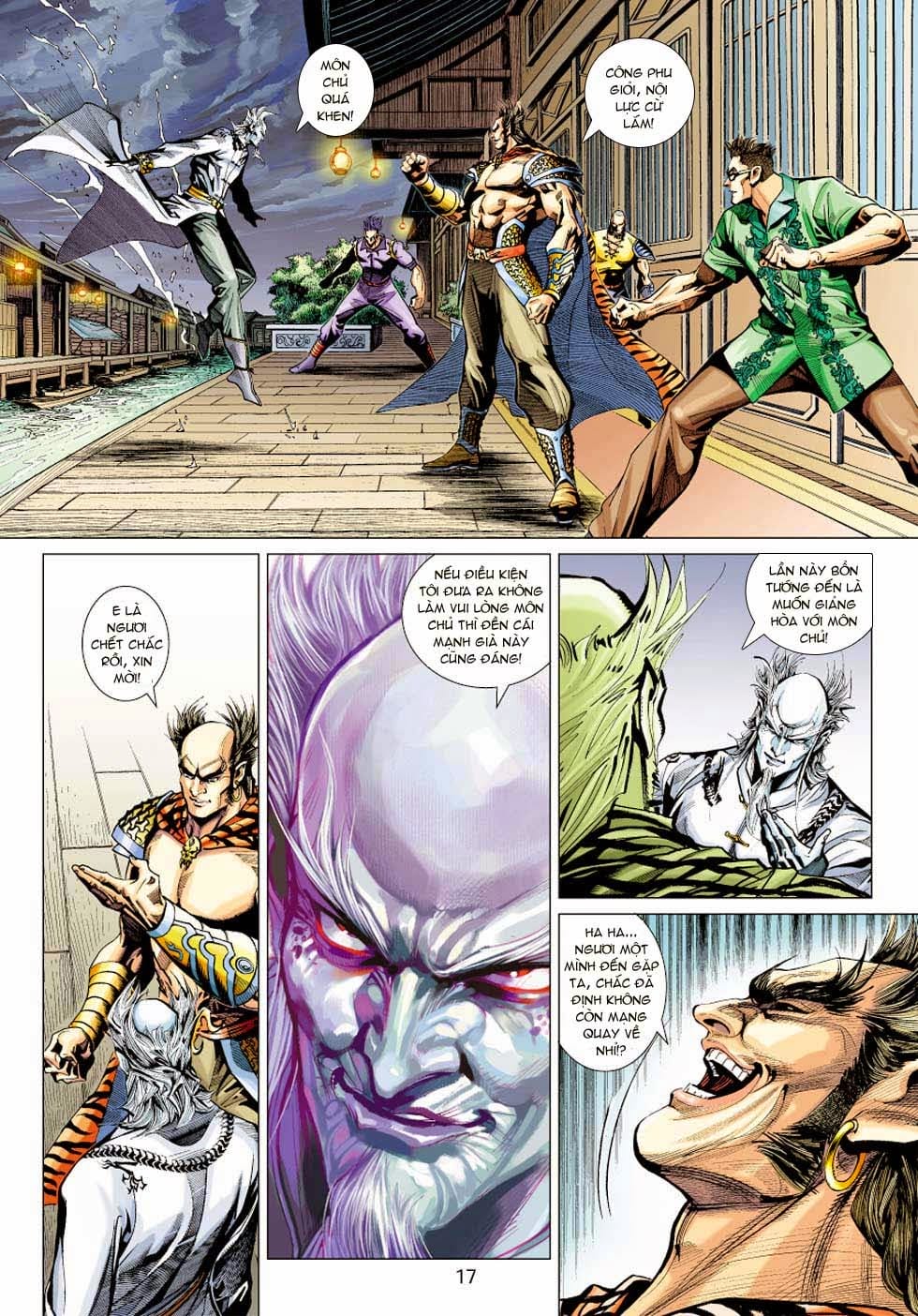 Truyện Tranh Tân Tác Long Hổ Môn trang 4