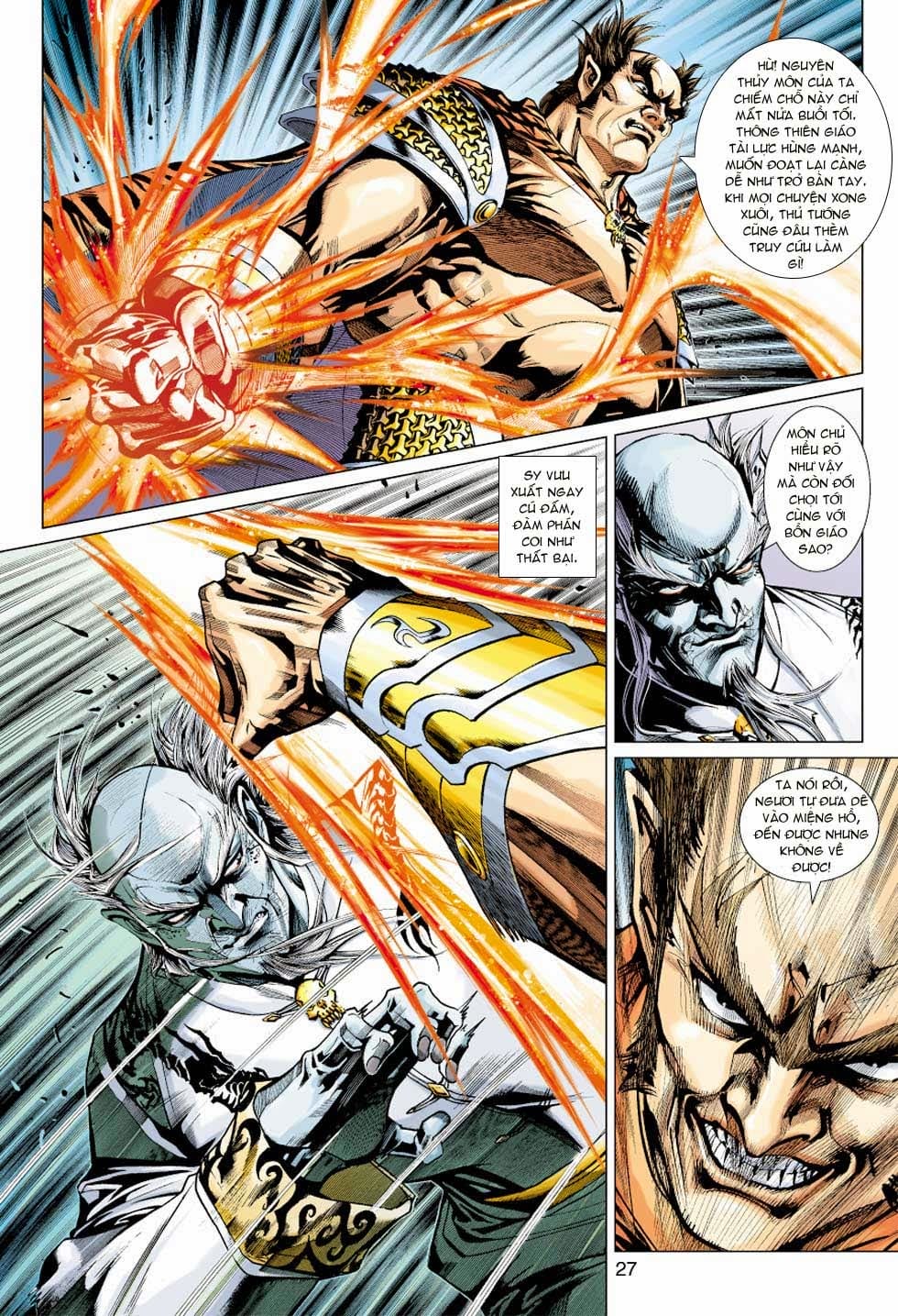 Truyện Tranh Tân Tác Long Hổ Môn trang 4